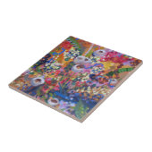 Australische wilde bloemen tegeltje (Zijkant)