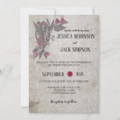 Australische wilde bloemen - wedstrijd over bomen kaart (Voorkant)