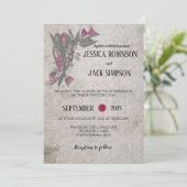 Australische wilde bloemen - wedstrijd over bomen kaart (Staand voorkant)