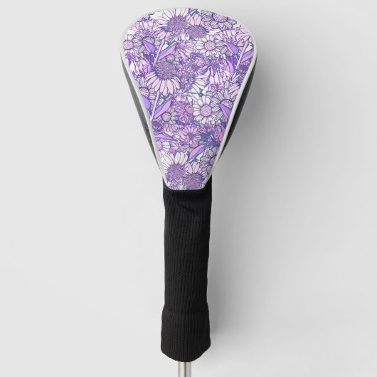 Australische wilde bloementuin golfheadcover (Voorkant)