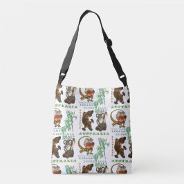 Australische wilde dieren crossbody tas