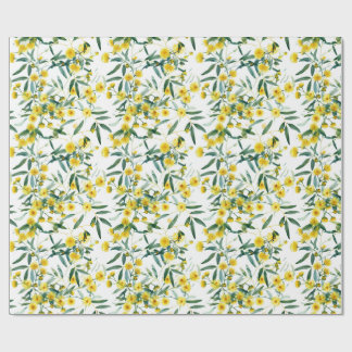 Australische Wildflower Golden Wattle Cadeaupapier