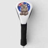 Australische Wombat Golfheadcover (Voorkant)