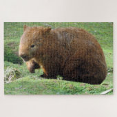 australische wombat legpuzzel (Horizontaal)
