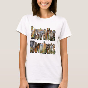 Australische Wombats Beeld Logo, T-shirt