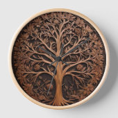 Australische Woodlands: 3D Warah Tree Houtprint, (Voorkant)