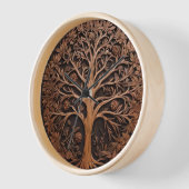 Australische Woodlands: 3D Warah Tree Houtprint, (Hoek)