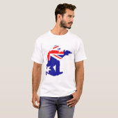 Australische zegel t-shirt (Voorkant volledig)