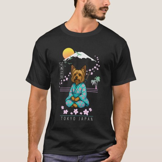 Australische Zijde Terriër T-shirt (Voorkant)