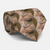 Australische zoetwaterkrokodil stropdas (Opgerold)