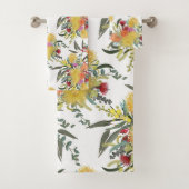Australische Zomer Struik Blooms Bad Handdoek (Insitu)