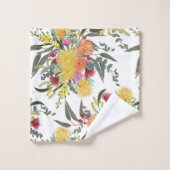 Australische Zomer Struik Blooms Bad Handdoek (Wasdoekje)