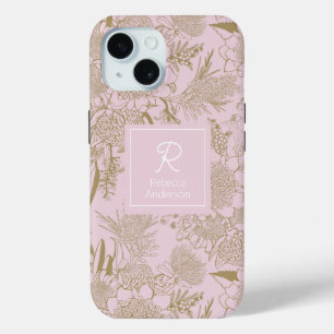 Australische Zomer Struik Blooms iPhone 15 Case