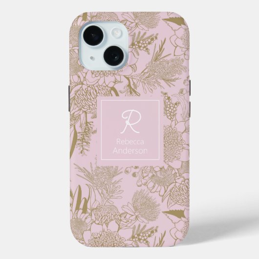 Australische Zomer Struik Blooms Case-Mate iPhone Case (Achterkant)