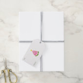 Australische Zomer Watermeloen Kerstboom Cadeaulabel (Met Touw)