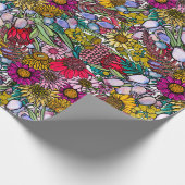 Australische zomertuin cadeaupapier (Hoek)