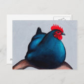 Australorp Chicken Hen Briefkaart (Voorkant / Achterkant)