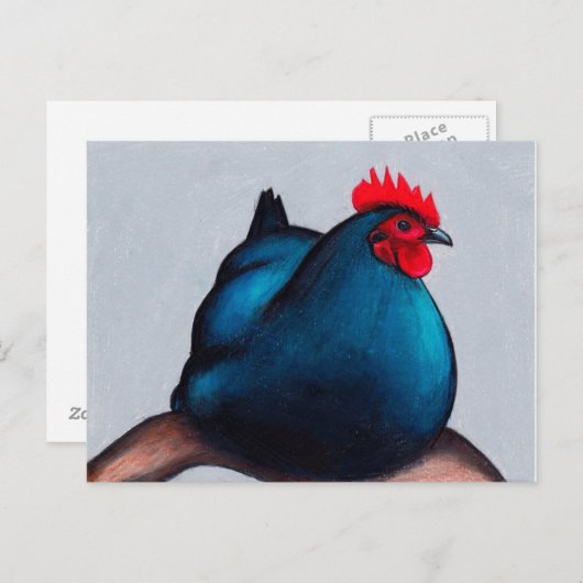 Australorp Chicken Hen Briefkaart (Voorkant / Achterkant)