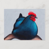 Australorp Chicken Hen Briefkaart (Voorkant)