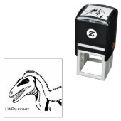 Australovenator Rubber Stamp Zelfinktende Stempel (In situ)