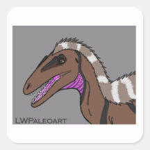 Australovenator Square Stickers