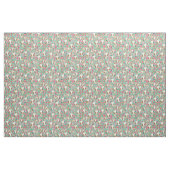 Austrarlian Shepherd red merle  florals Stof (Fat Quarter)