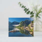 Austria Hallstatt Lake Briefkaart (Staand voorkant)