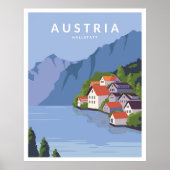 Austria Hallstatt Poster (Voorkant)