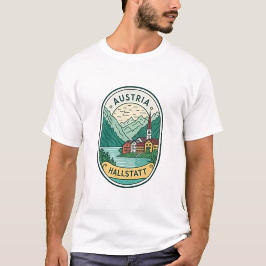 AUSTRIA HALLSTATT T-SHIRT (Voorkant)