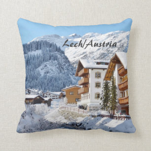 Austria Lech am Arlberg Souvenir Kussen