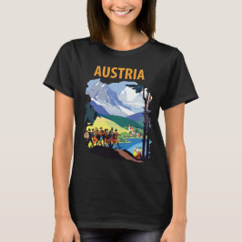 Austria Music Orchestra Alpen Reis T-Shirt