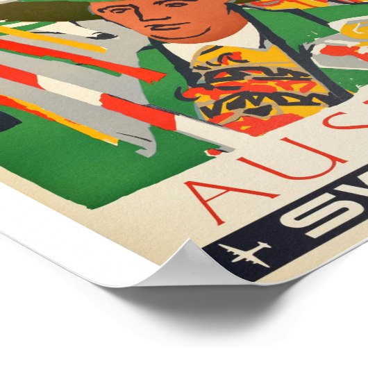 AUSTRIA POSTER (Hoek)