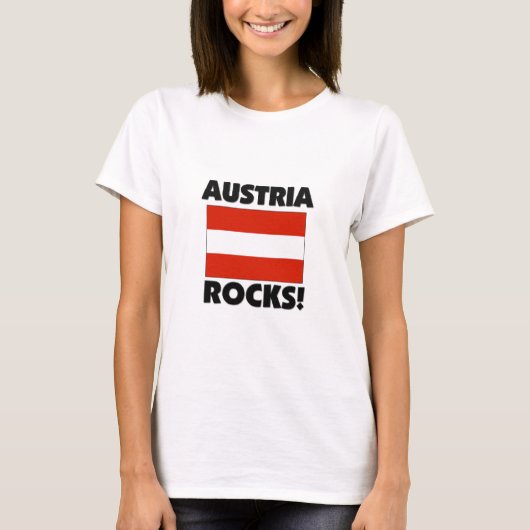 Austria Rocks T-shirt (Voorkant)