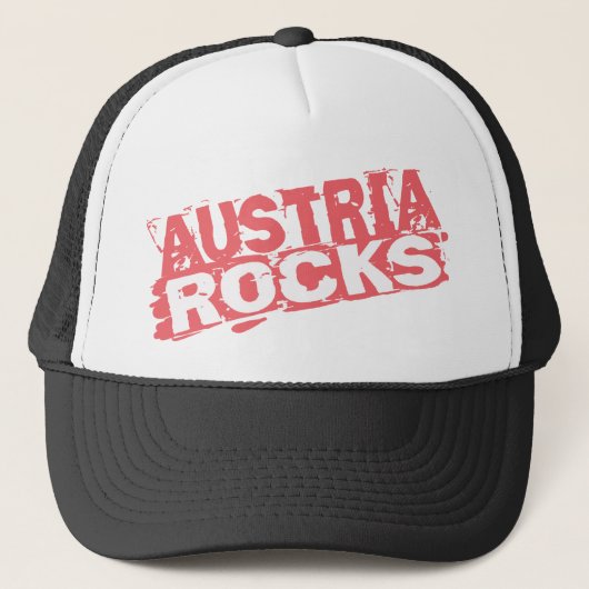Austria Rocks Trucker Pet (Voorkant)