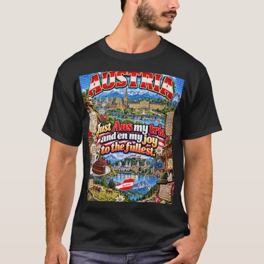 Austria T-shirt (Voorkant)