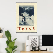 Austria Tyrol Poster (Thuiskantoor)