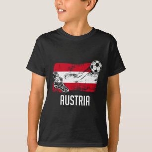 Austria Vlag Jersey Oostenrijks Voetbalteam Oosten T-shirt