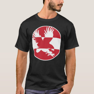 Austria Zwarte Adelaar Oostenrijks nationaal dier T-shirt