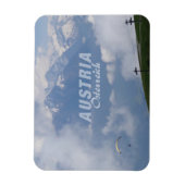 Austrian Alps douane magnet Magneet (Verticaal)