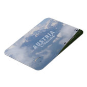 Austrian Alps douane magnet Magneet (Linkerzijde)