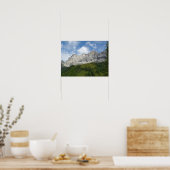 Austrian Alps In Summer Poster (Keuken)