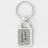 Austrian American Entwined Hearts Keyring Sleutelhanger (Voorkant)