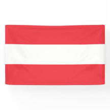 Austrian Flag Celebration Party Event Décor Banner