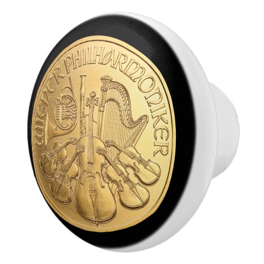 Austrian Gold Coin ~ Wien Philharmonics 2017 ~ * Keramische Knop (Rechts)