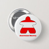 Austrian Meeple Button (Voorkant /achterkant)