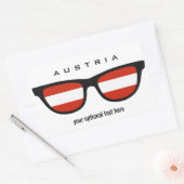 Austrian Shades aangepaste stickers (Envelop)