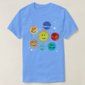 Austronomie Scientist Universe Solar System Cute P T-shirt (Design voorkant)