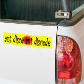 Aut disce aut discede bumpersticker (Op Truck)