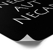 Aut neca aut necare poster (Hoek)