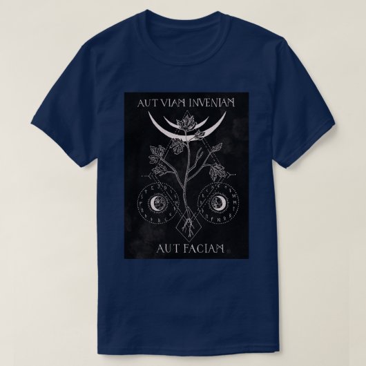 Aut Viam Inveniam Aut Faciam T-shirt (Design voorkant)